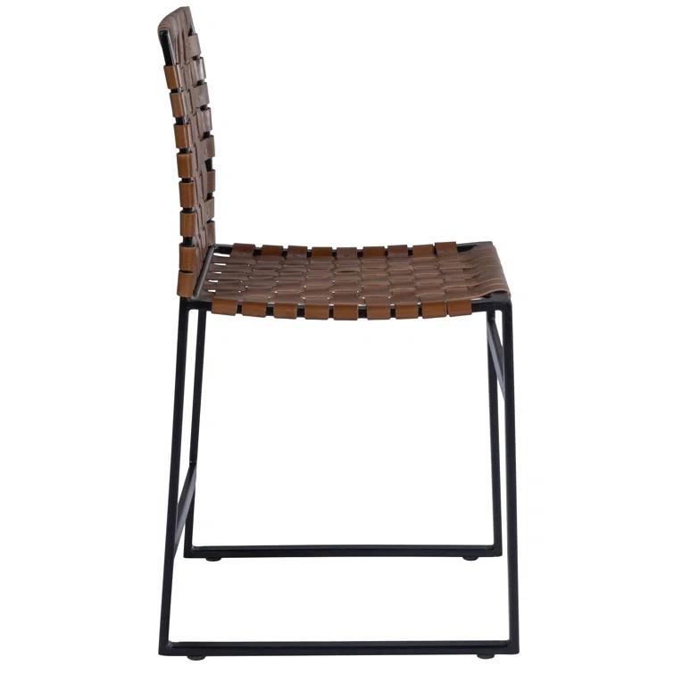 Augusta Genuine Leather Dining Chair