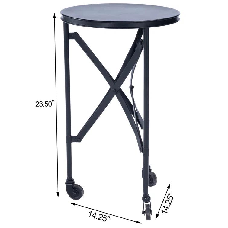 Butler Specialty Metalworks Round Iron Accent Table In Black