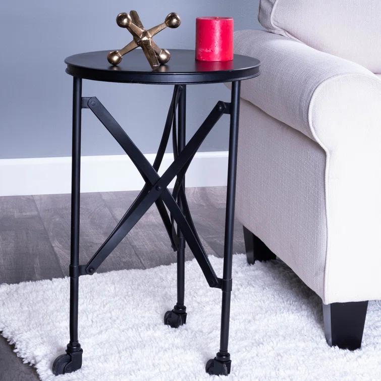 Butler Specialty Metalworks Round Iron Accent Table In Black