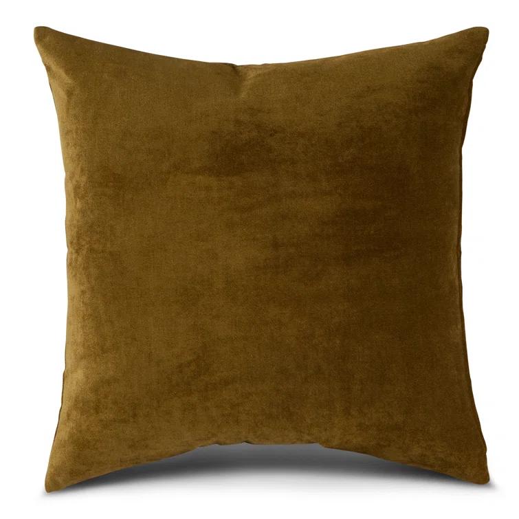 Velvet Polyester Throw Pillow
