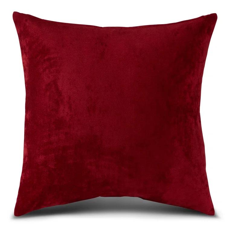 Velvet Polyester Throw Pillow