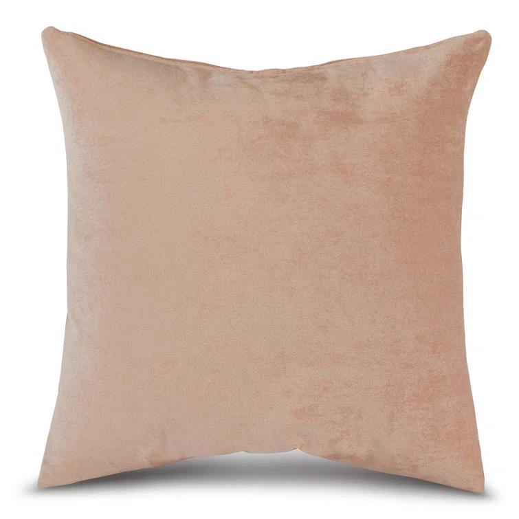 Velvet Polyester Throw Pillow