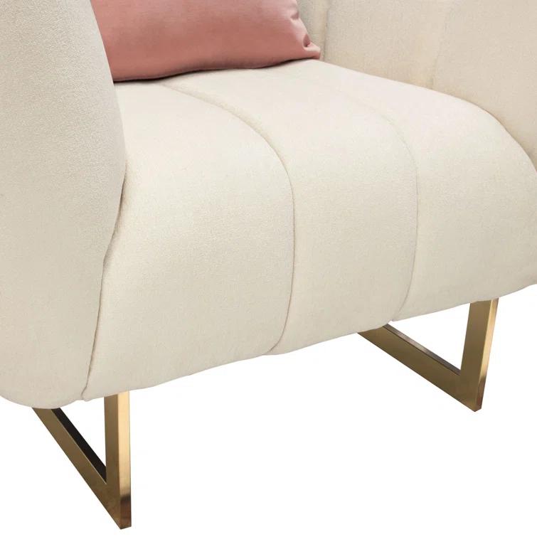 Diamond Sofa Venus Upholstered Armchair