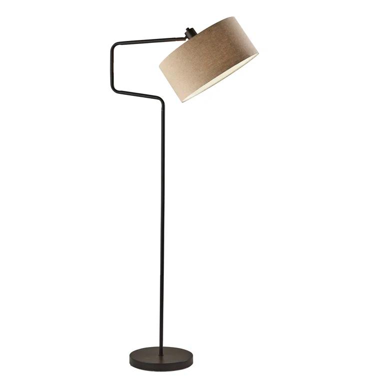 Wenham 57'' Swing Arm Floor Lamp