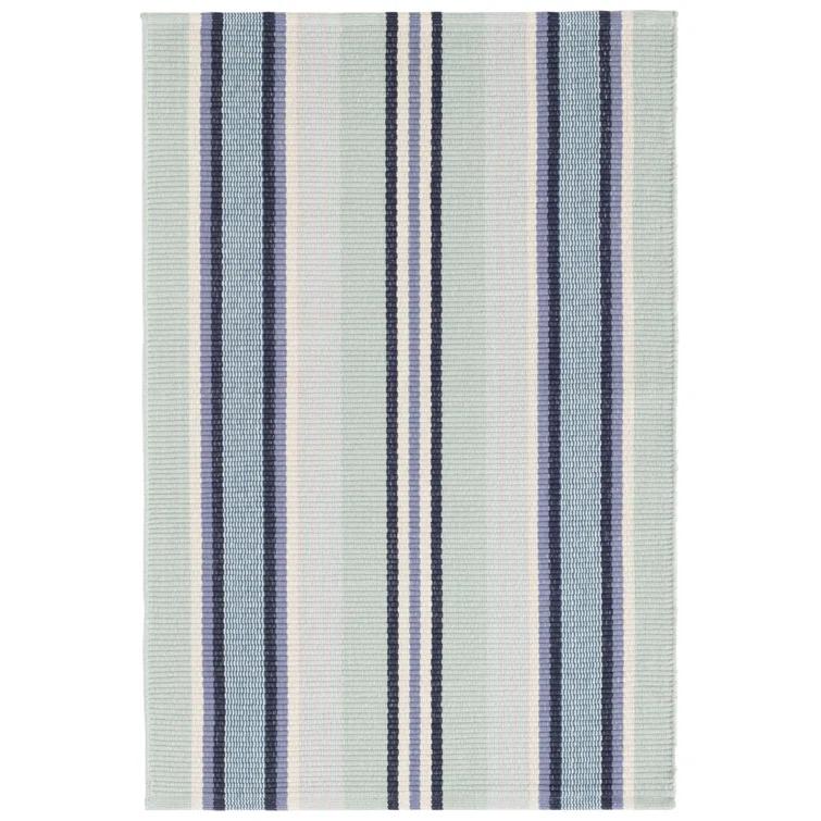 Barbados Stripe Handwoven Cotton Rug