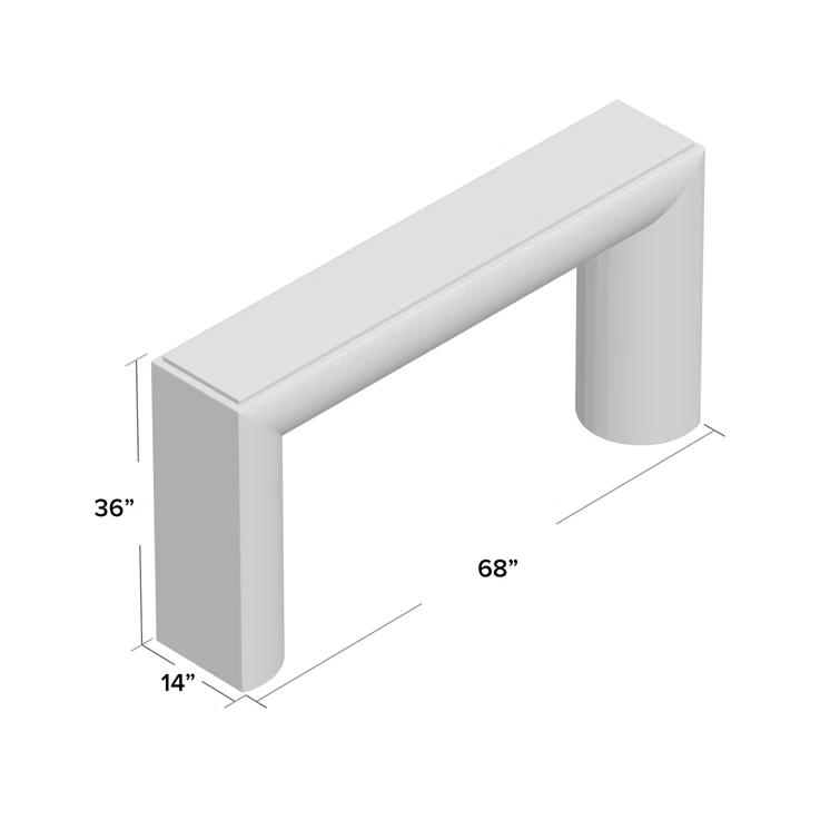 Wildon Home® Trelin 68'' Console Table