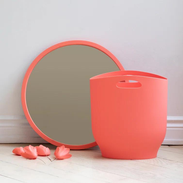 Hub Rubber Round Mirror
