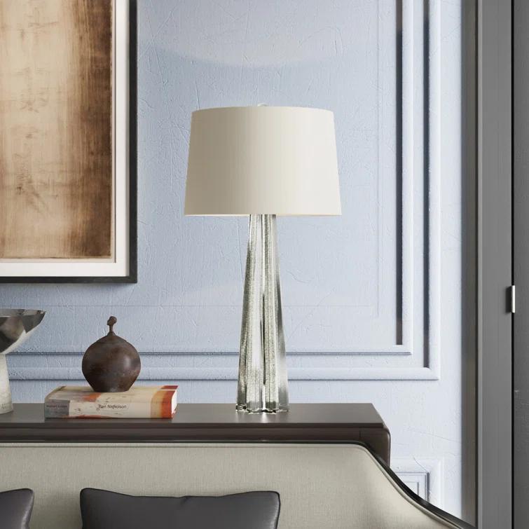Glass Star Table Lamp