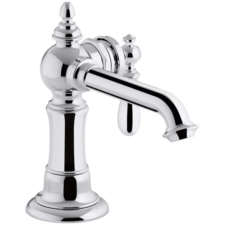 Artifacts® Single Hole Bathroom Faucet with Drain Assembly