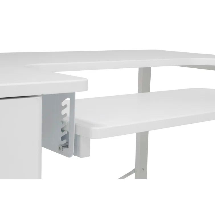 Sew Ready 47.25'' x 23.5'' Sewing Table with Sewing Machine Platform