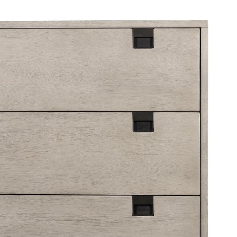Iron & Acacia 5-Drawer Dresser (36")