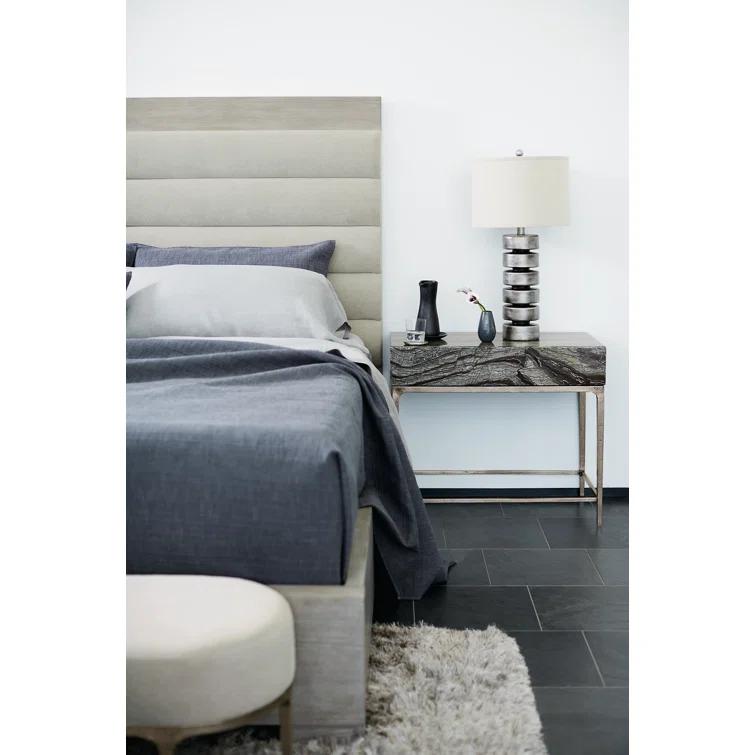 Linea Polyester Upholstered Bench