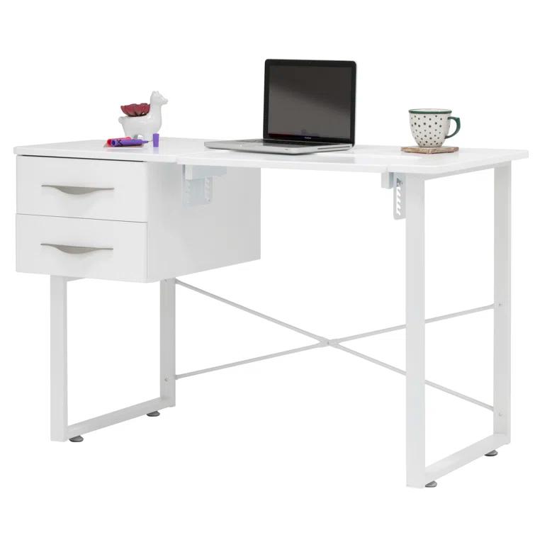 Sew Ready 47.25'' x 23.5'' Sewing Table with Sewing Machine Platform