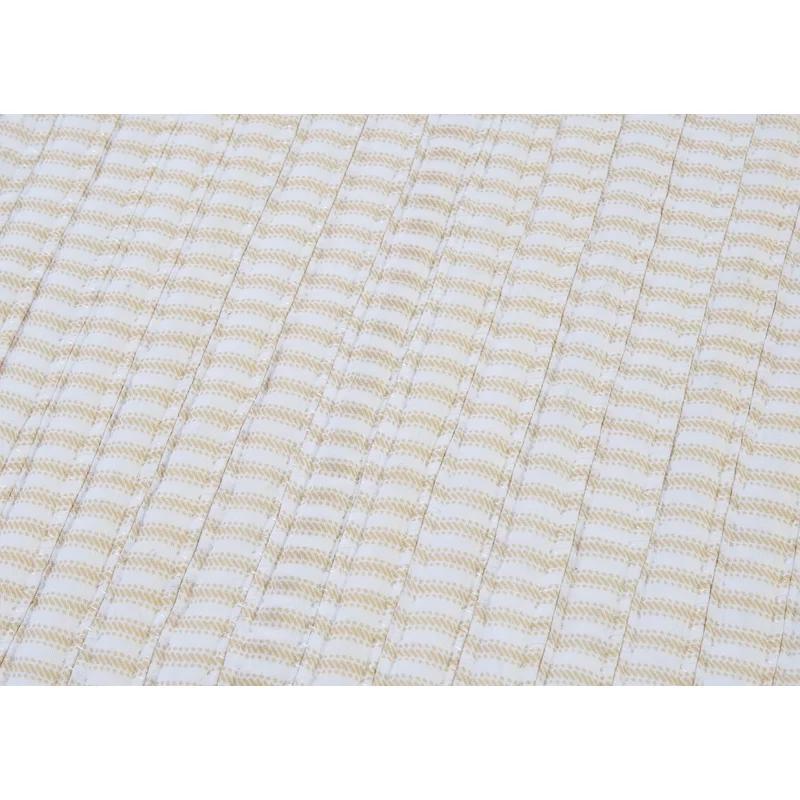 Canvas Stripe 4' x 6' Reversible Braided Wool-Blend Rug