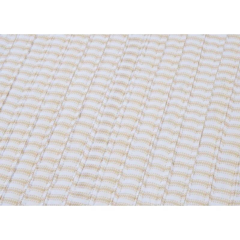 Canvas Stripe 4' x 6' Reversible Braided Wool-Blend Rug