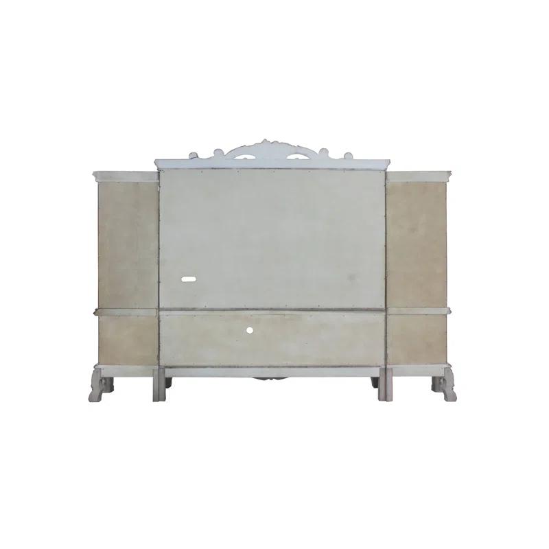Rosdorf Park Meriel Entertainment Center In Vintage Bone White