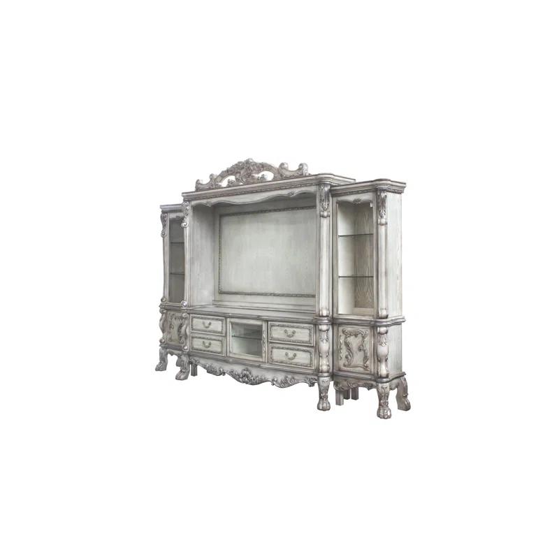 Rosdorf Park Meriel Entertainment Center In Vintage Bone White