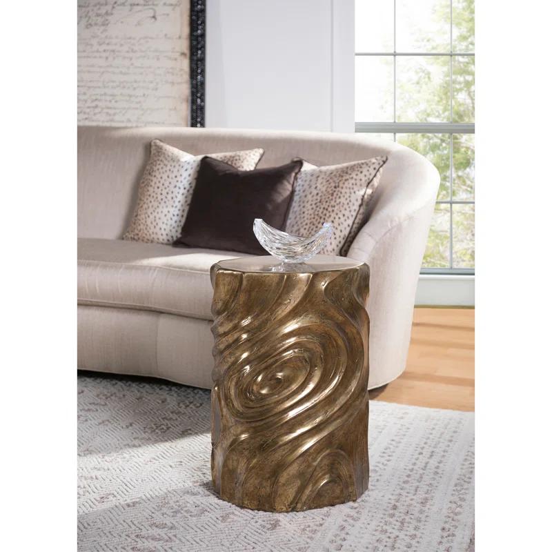 Artistica Home Signature Designs Catalan Oval Drum Table