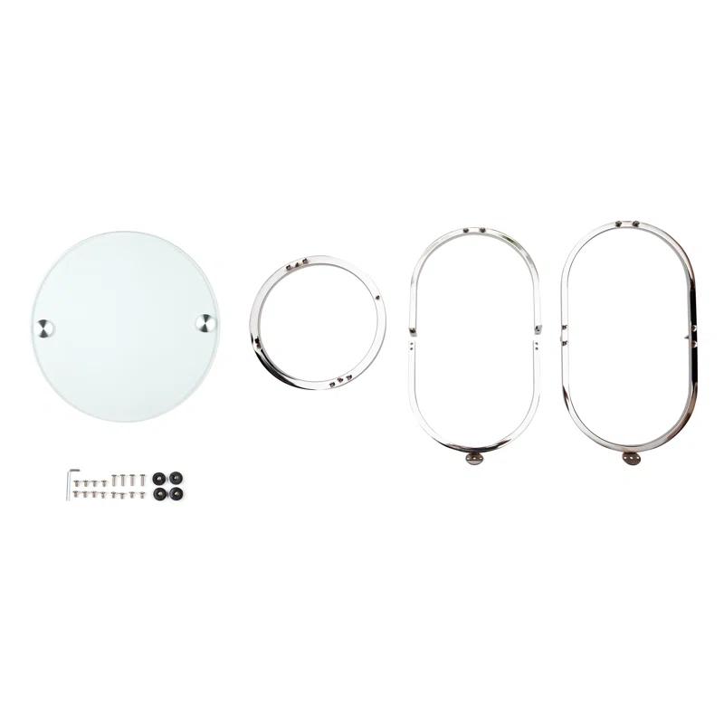 Etta Avenue™ Dimitri Glass Top End Table