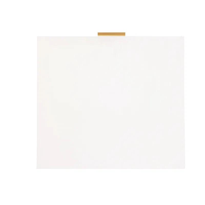 LuXeo LuXeo Catalina One Drawer Nightstand with Mustard Gold Legs