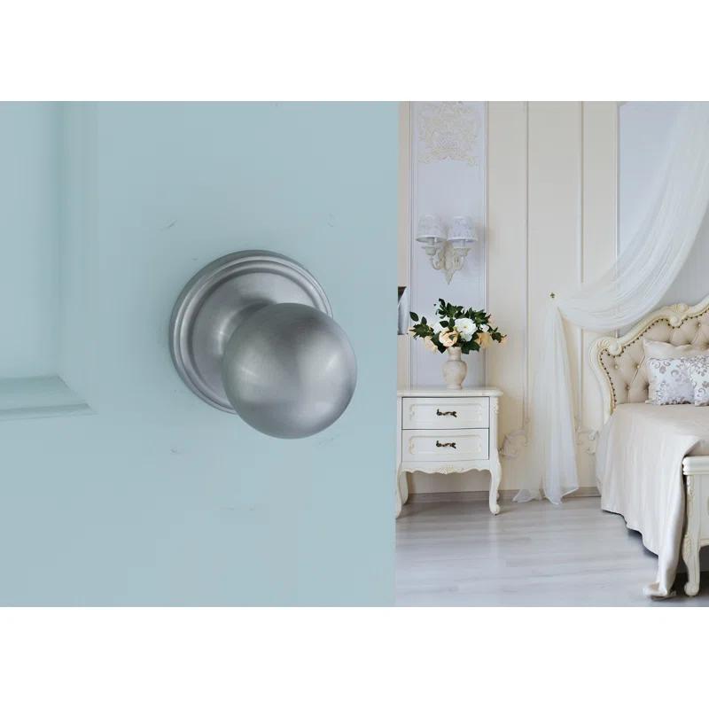 Ball Passage Door Knob with Round Rosette