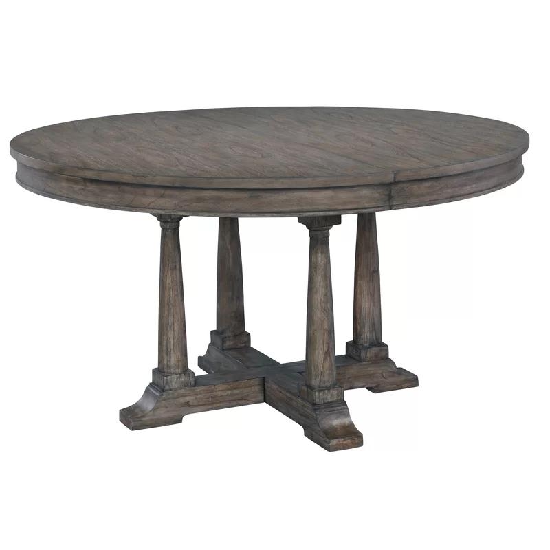 Lincoln Park Reclaimed Wood Extendable Oval Dining Table