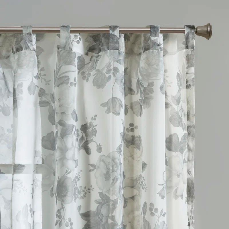 Madison Park Simone Marcus Sheer Curtain Panel