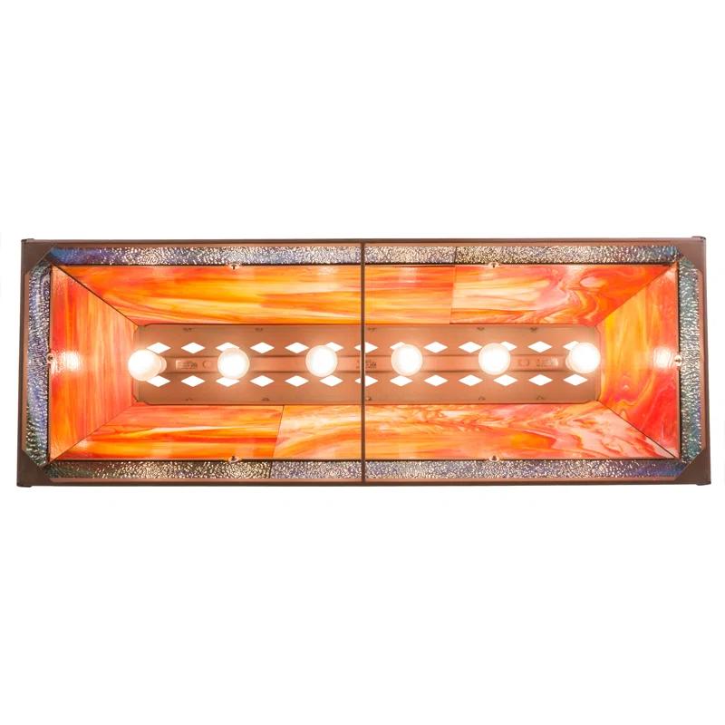 Old Forge 46" L Old Forge Oblong Pendant