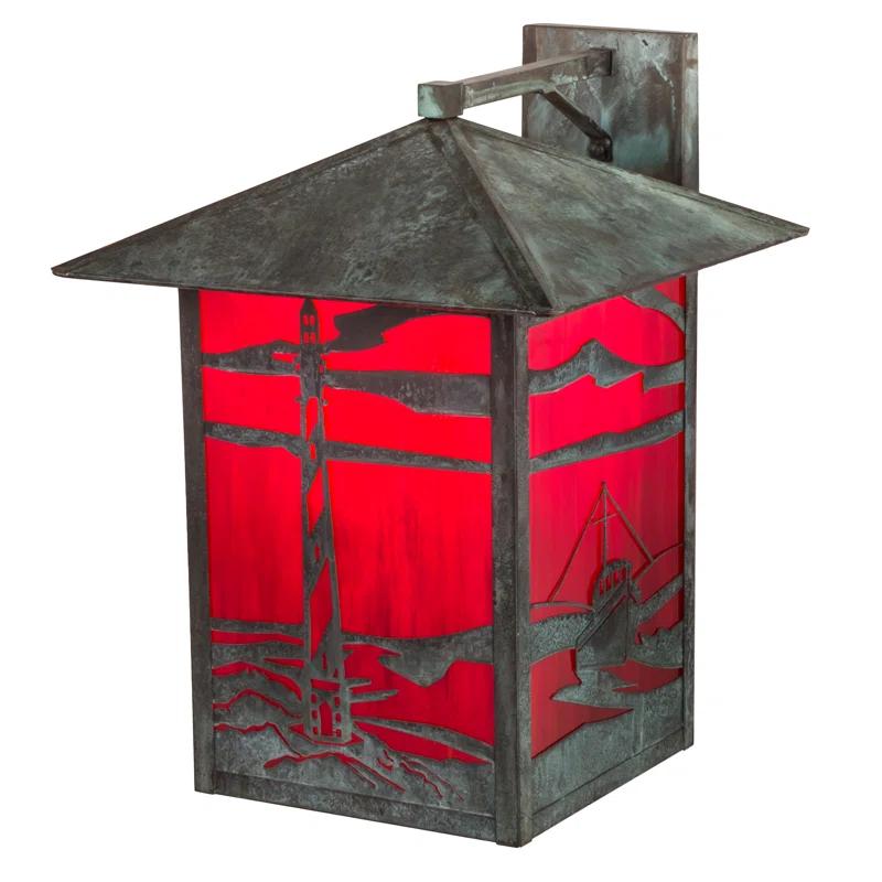 Lighthouse Trawler Armed Sconce