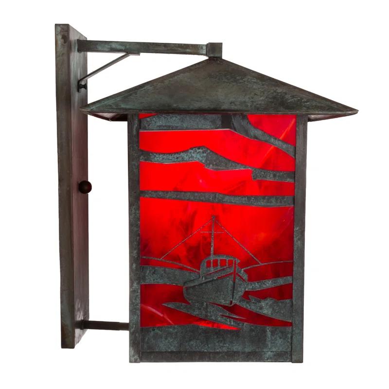 Lighthouse Trawler Armed Sconce