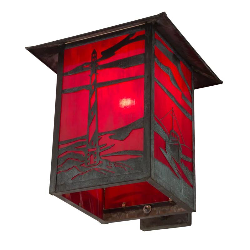 Lighthouse Trawler Armed Sconce