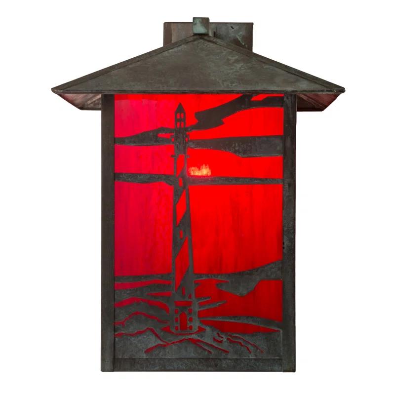 Lighthouse Trawler Armed Sconce