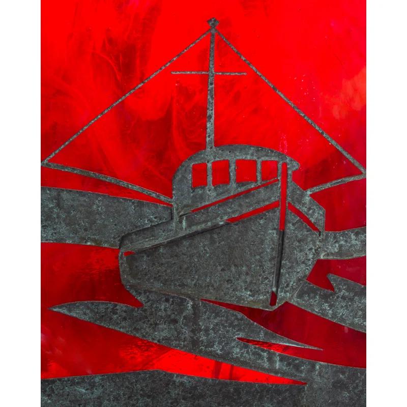 Lighthouse Trawler Armed Sconce