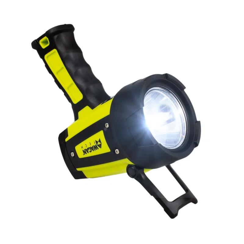 Brite-Nite 600 Lumens Yellow LED Rechargeable Waterproof Spotlight