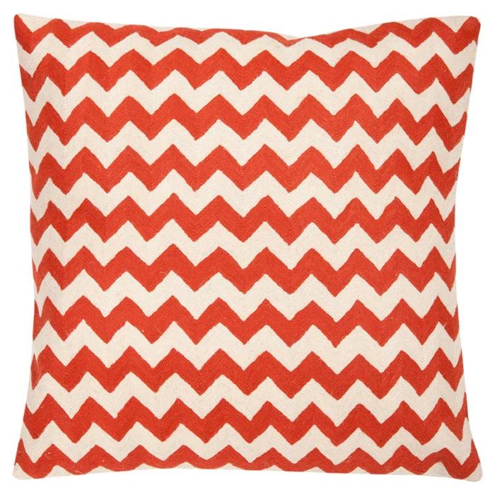 Safavieh Embroidered Canvas Reversible Throw Pillow (Set of 2)