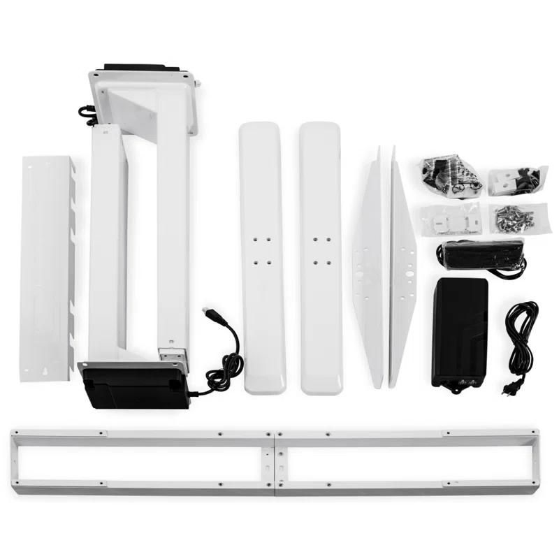 Mount-it Mount-It! Electric Standing Desk Frame, Motorized Sit Stand Desk Base with Programmable and Memory