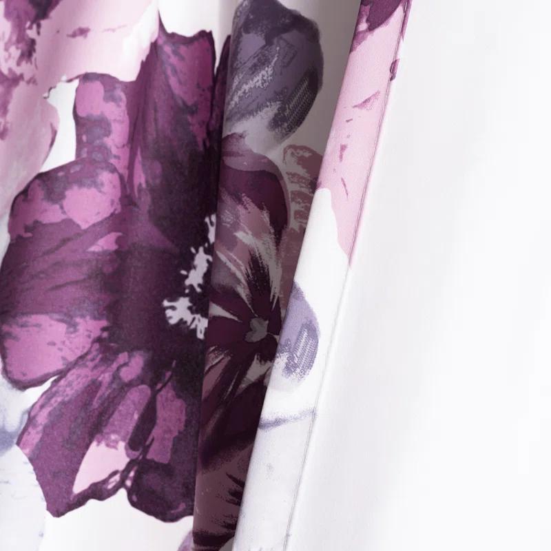 Torre & Tagus Leah Polyester Room Darkening Curtain Pair (Set of 2)