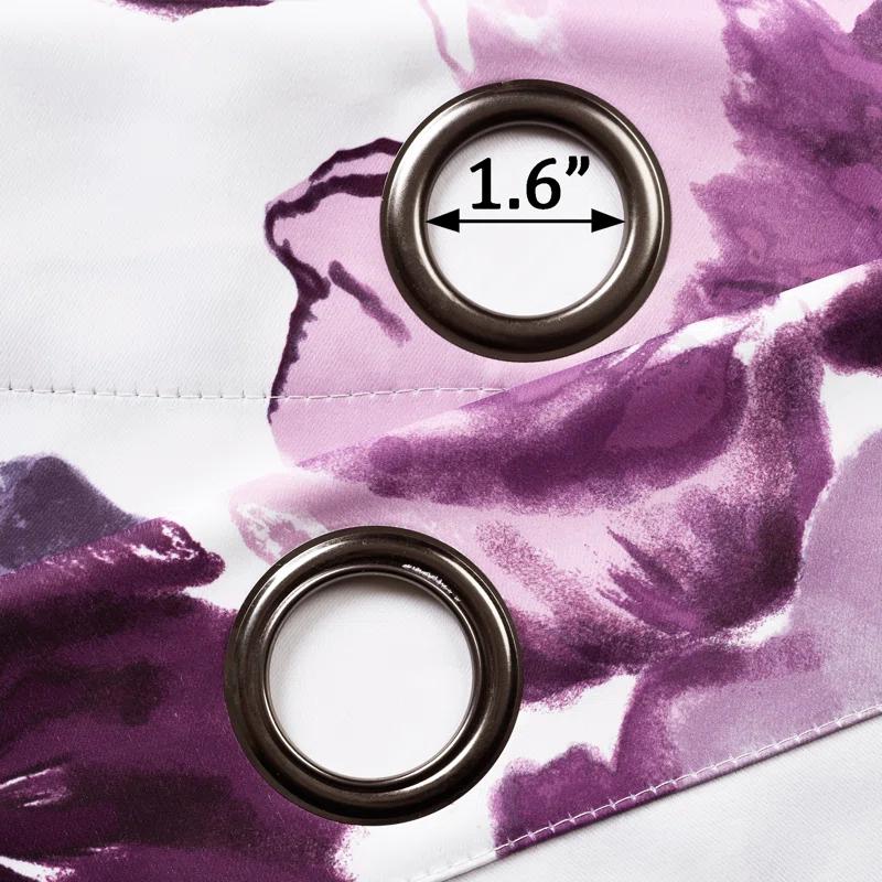 Torre & Tagus Leah Polyester Room Darkening Curtain Pair (Set of 2)