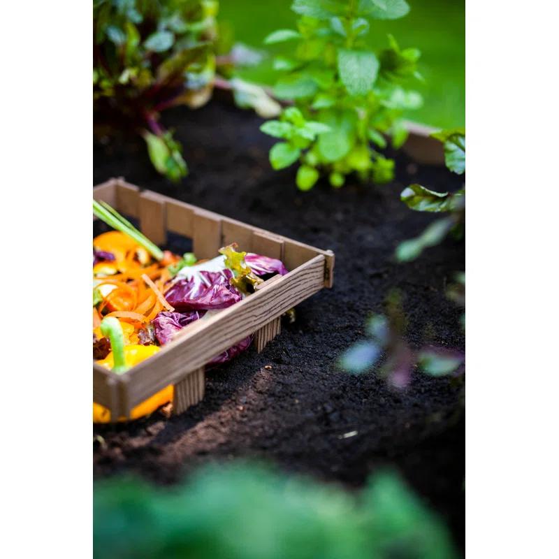 Vita Urbana Keyhole Composting Raised Garden Bed