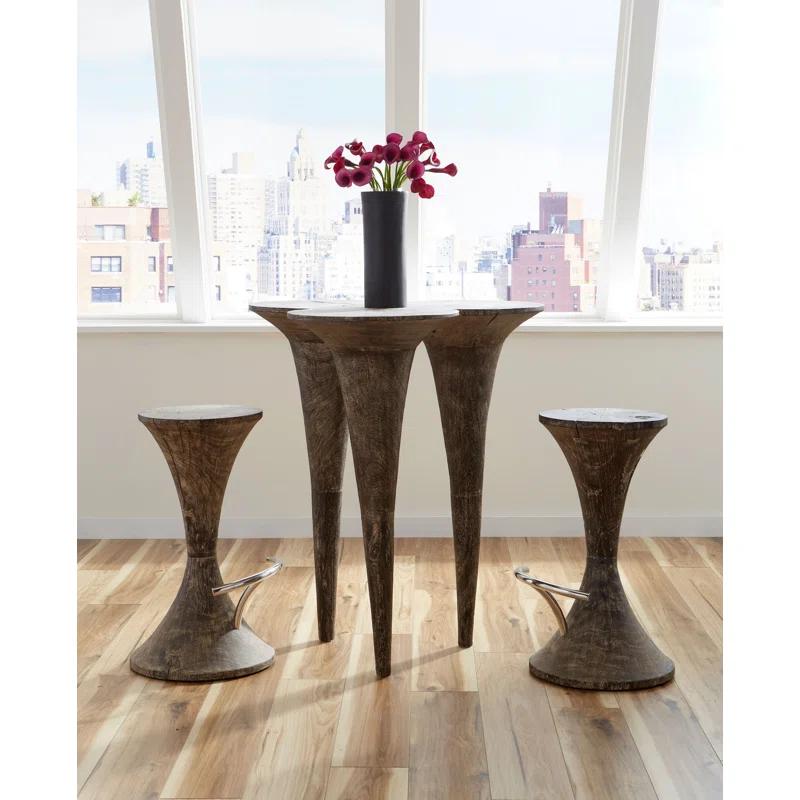 Marley Solid Wood 30'' Bar Stool