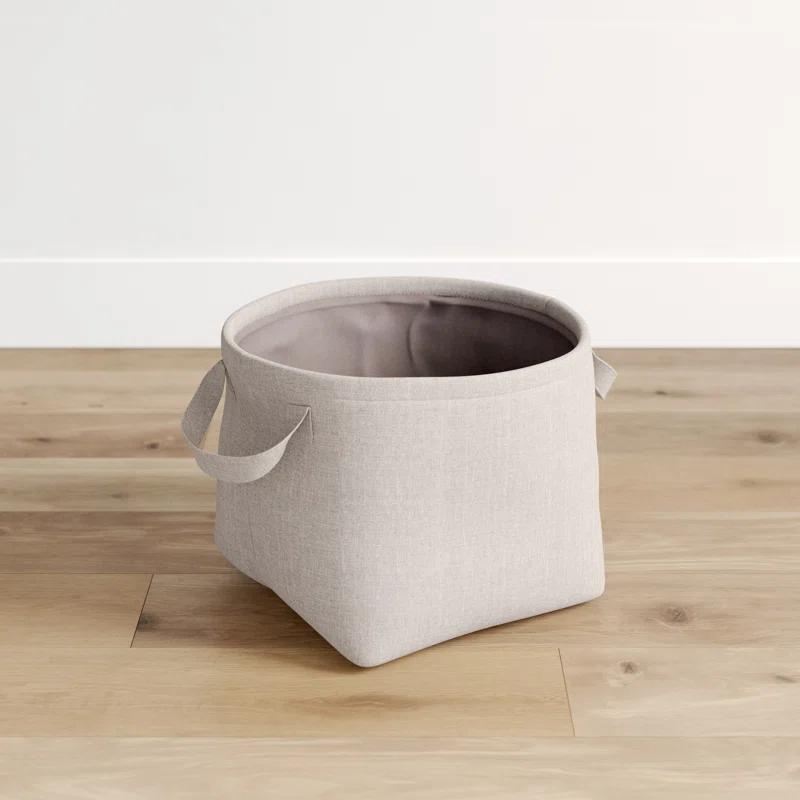 Fabric Basket With Handles 1