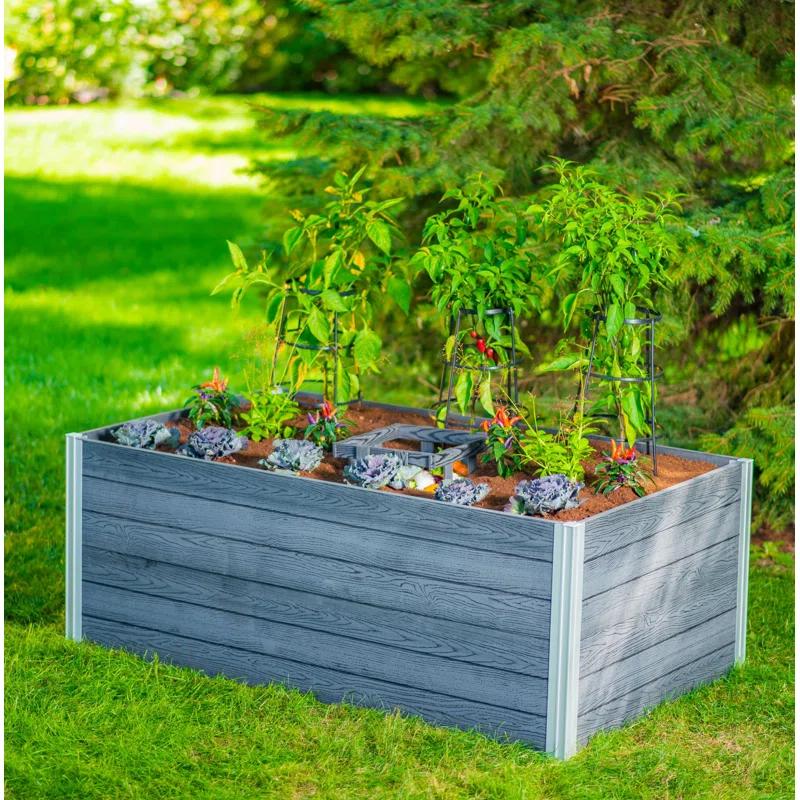 Vita Urbana Keyhole Composting Raised Garden Bed