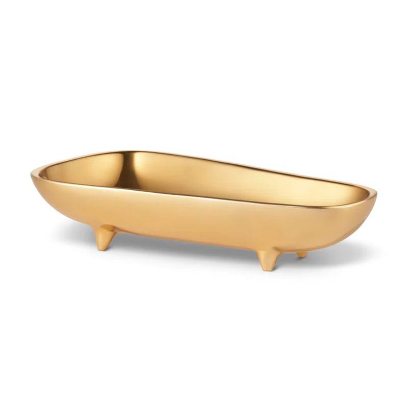 AERIN AERIN Valerio Aluminum Chips And Dip Platter