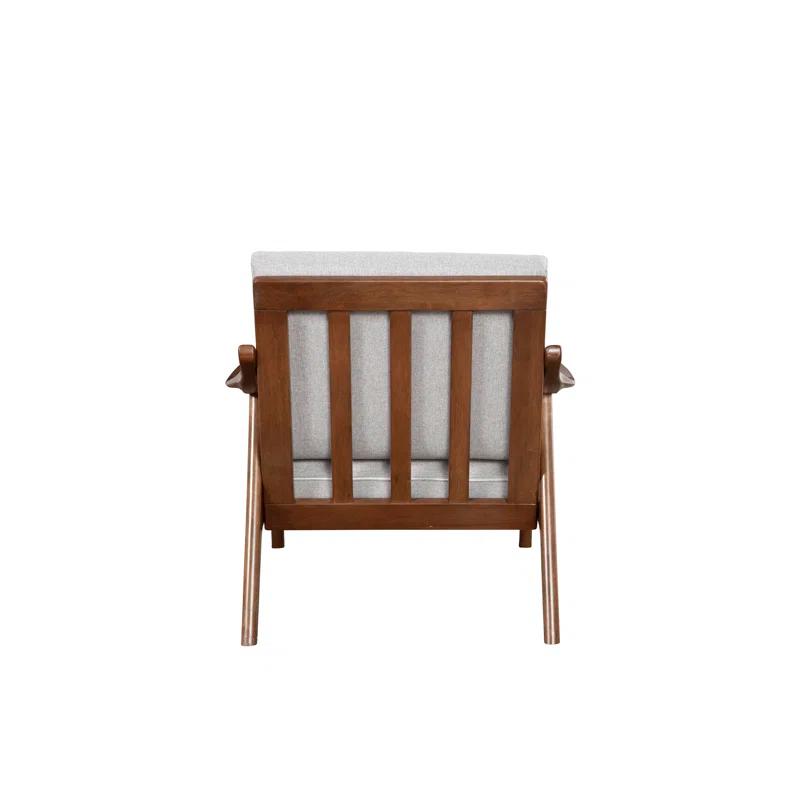 George Oliver Boye Slate Lounge Chair with Removable Cushions