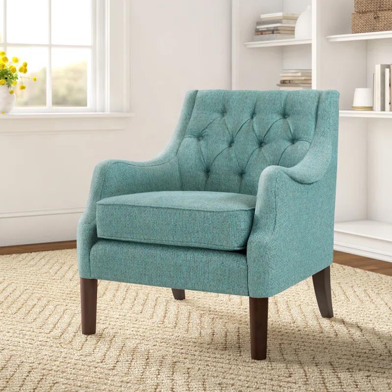 Anatonia 29.25" Wide Tufted Wingback Chair