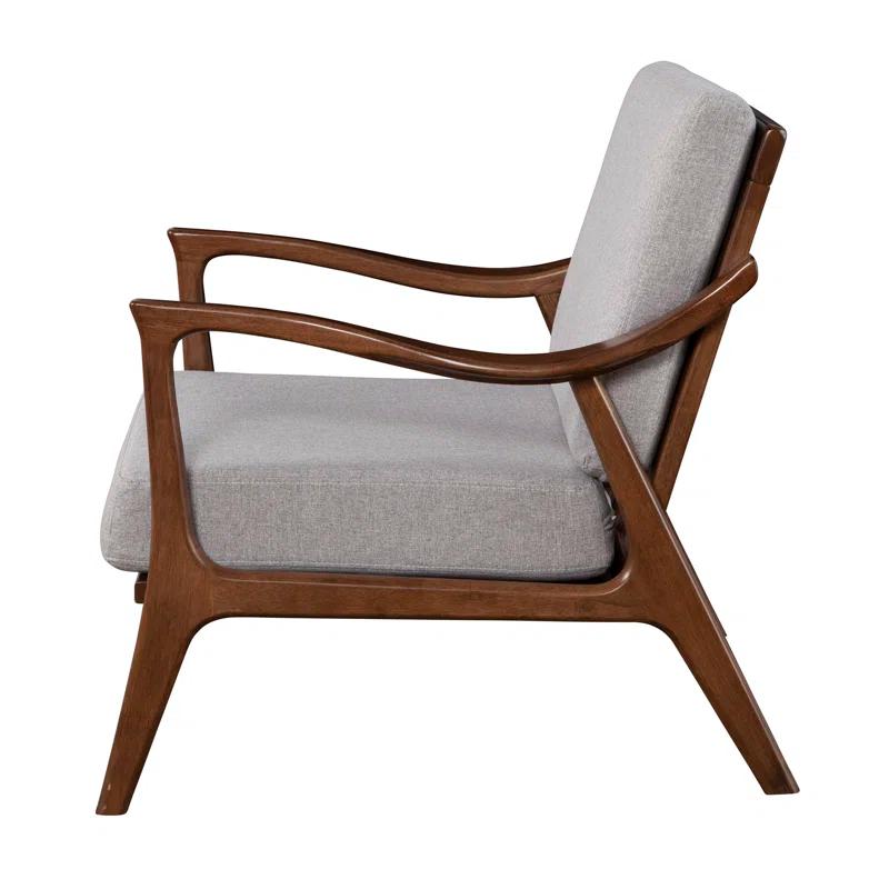 George Oliver Boye Slate Lounge Chair with Removable Cushions