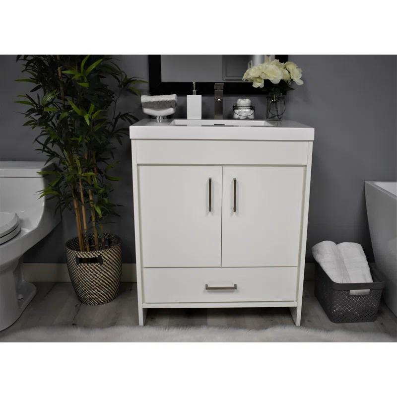 MTD Vanities 29" Free-Standing Single Bathroom Vanity Base Only