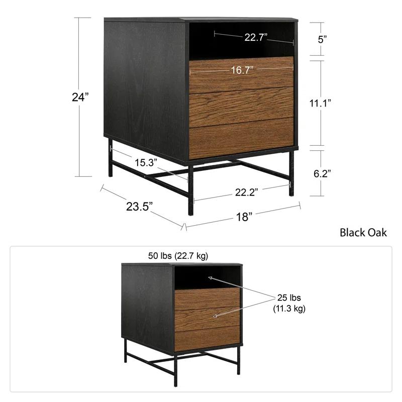 Steelside™ Roderick End Table