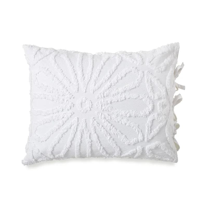 White King Cotton Chenille Tufted Comforter Set