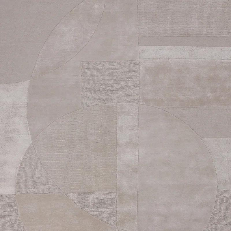LOOMY Handmade Tufted Taupe Area Rug